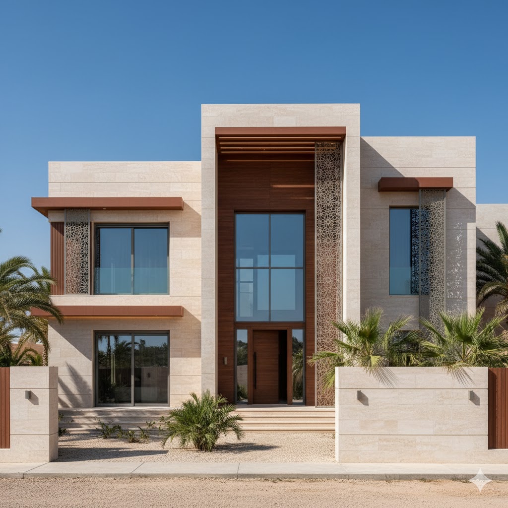 واجهة فيلا حديثة